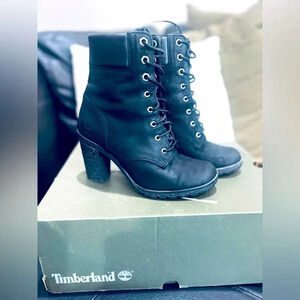 Timberland Glancy Black Boots women’s size 6